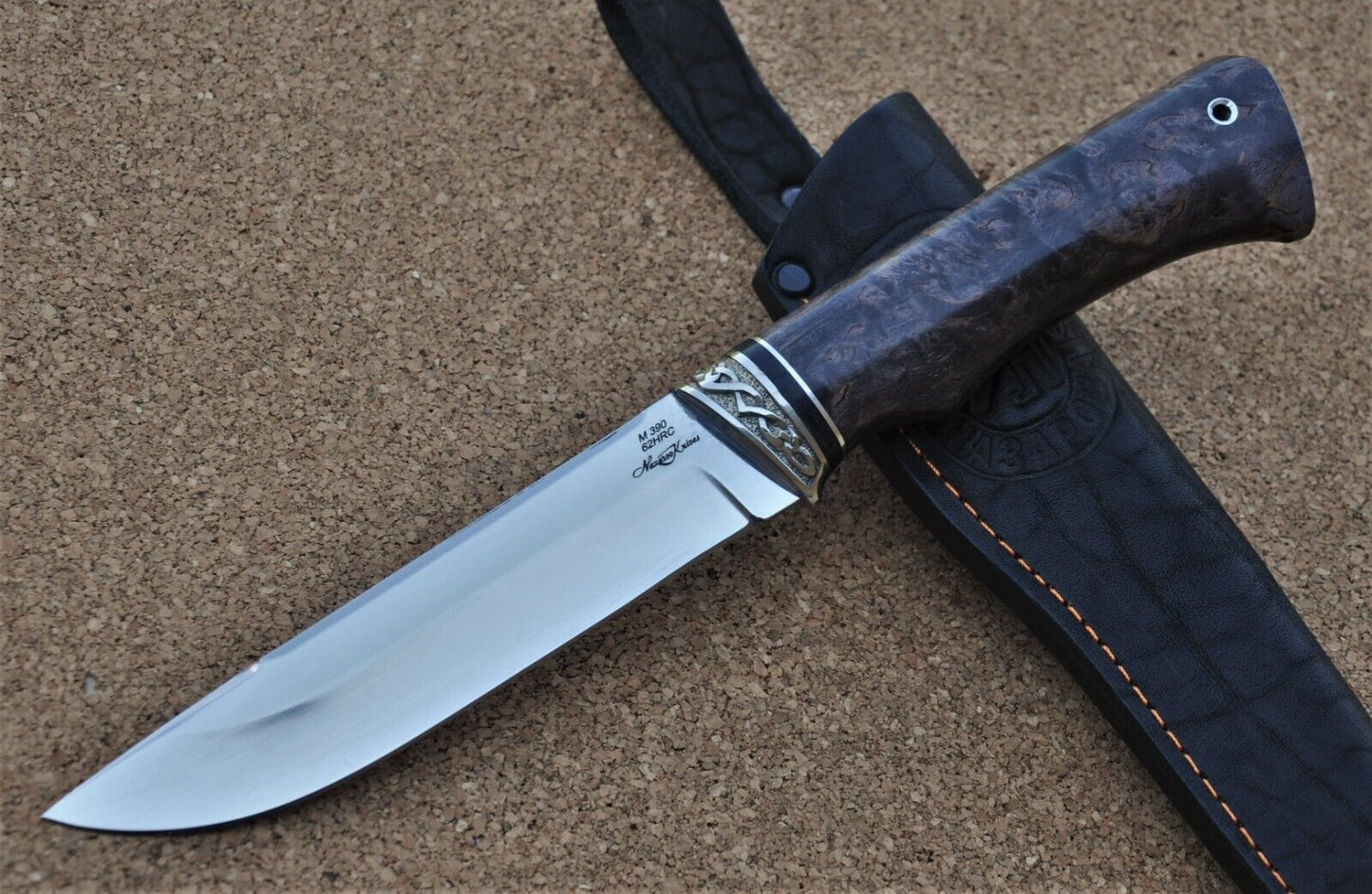 M390 Stahl ROSTFREI Outdoor Messer Nazarov Knives Handarbeit HRC62 Вепрь