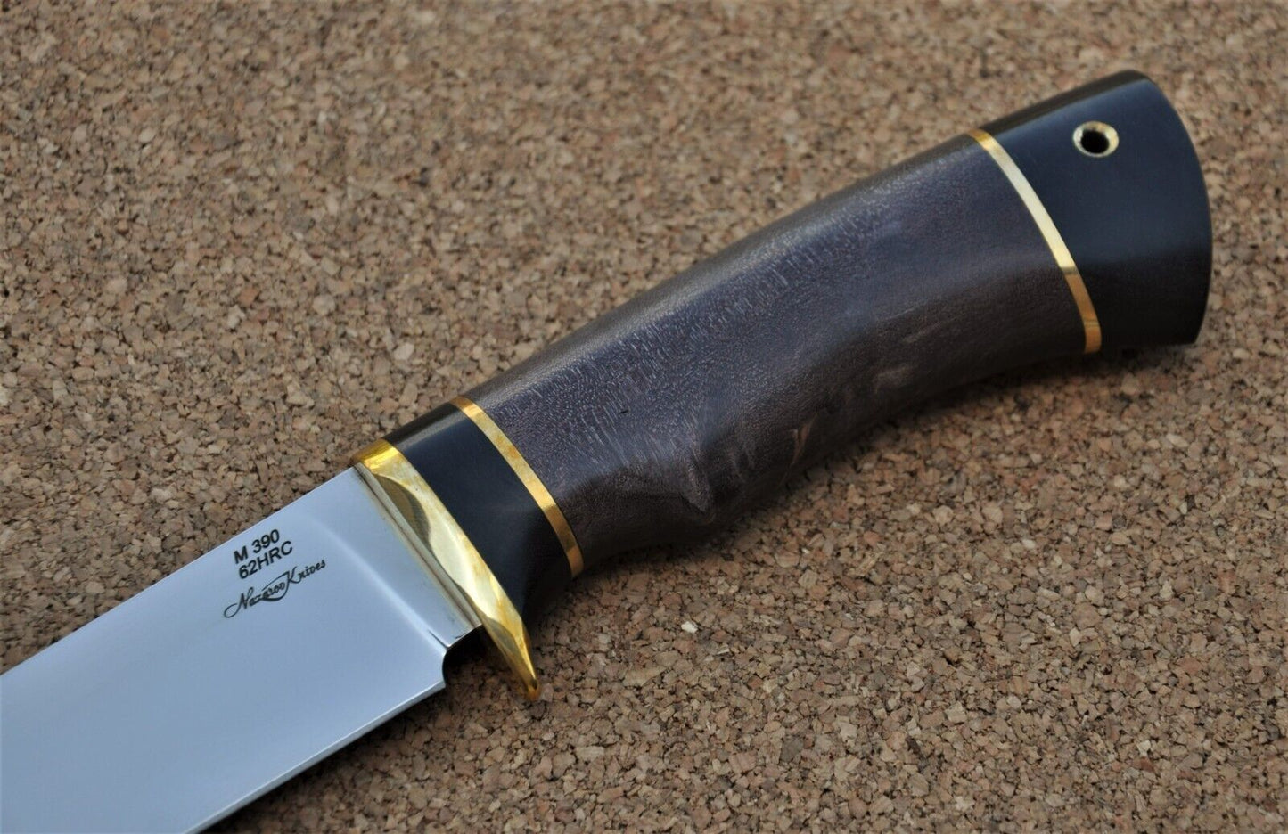 M390 Stahl ROSTFREI Outdoor Messer Nazarov Knives Handarbeit HRC62 Нептун