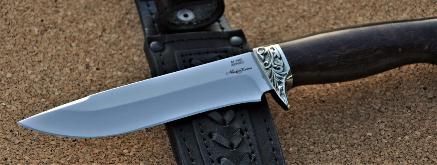 M390 Stahl ROSTFREI Outdoor Messer Nazarov Knives Handarbeit HRC62 Варан