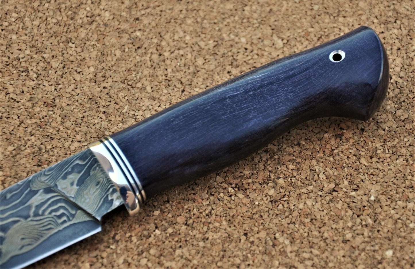 Nazarov Knives Russland Mosaik Damast Stahl Outdoor JagdMesser Handarbeit HRC62