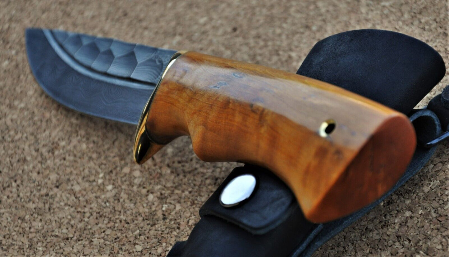 Damaszener Stahl Outdoor Jagdmesser Nazarov Knives Handarbeit