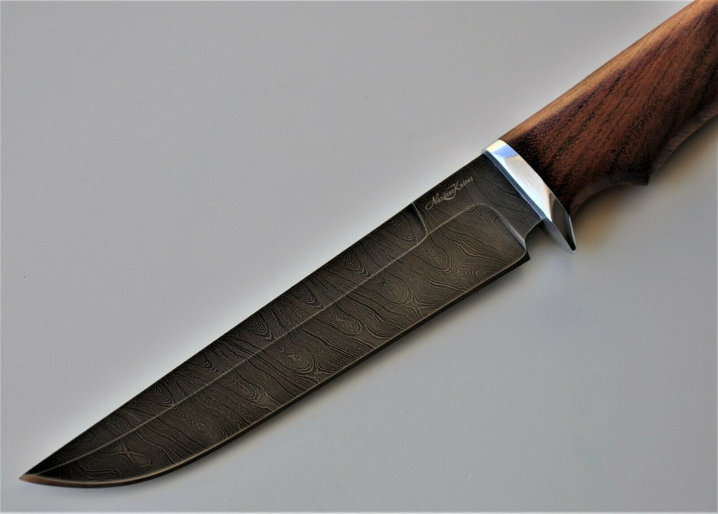 Nazarov Knives Damaszener Stahl Outdoor Jagdmesser