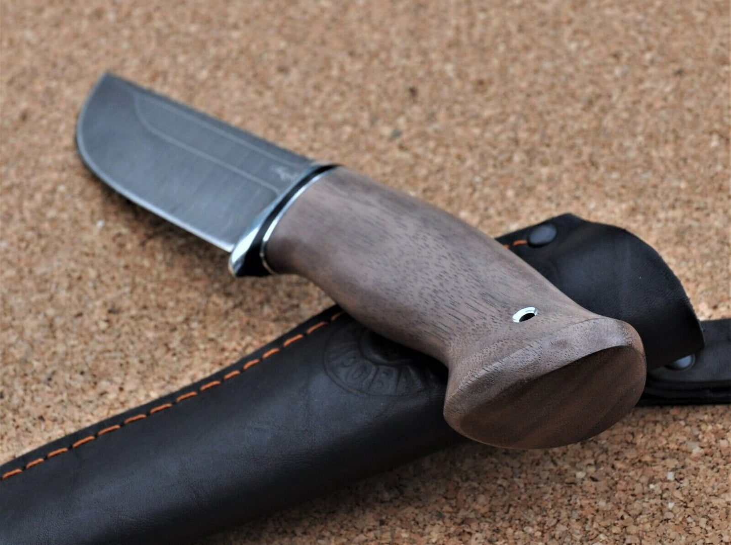 Damaszener Stahl Outdoor Jagd Damast Messer Nazarov Knives Handarbeit HRC62