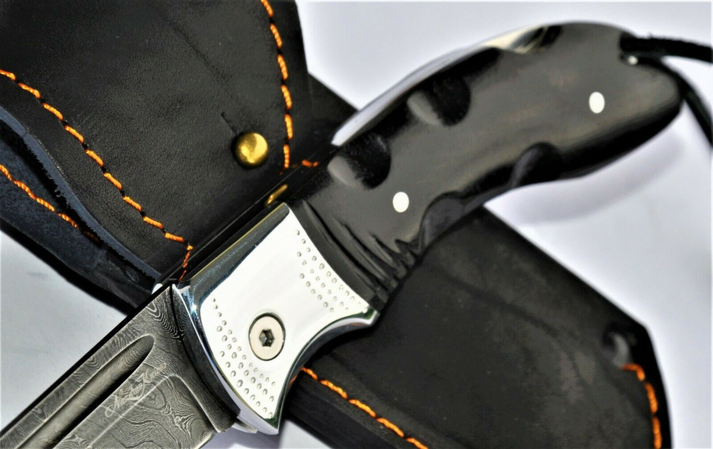 Nazarov Knives Russland Damast Stahl Outdoor филин Klappmesser Handarbeit HRC62