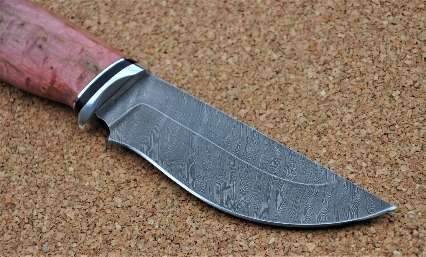 Damaszener Stahl Outdoor Jagd Damast Messer Nazarov Knives Handarbeit HRC62
