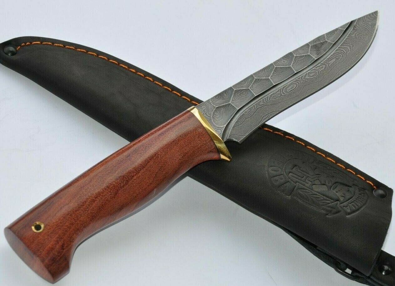 Nazarov Knives Damaszener Stahl Outdoor Jagdmesser
