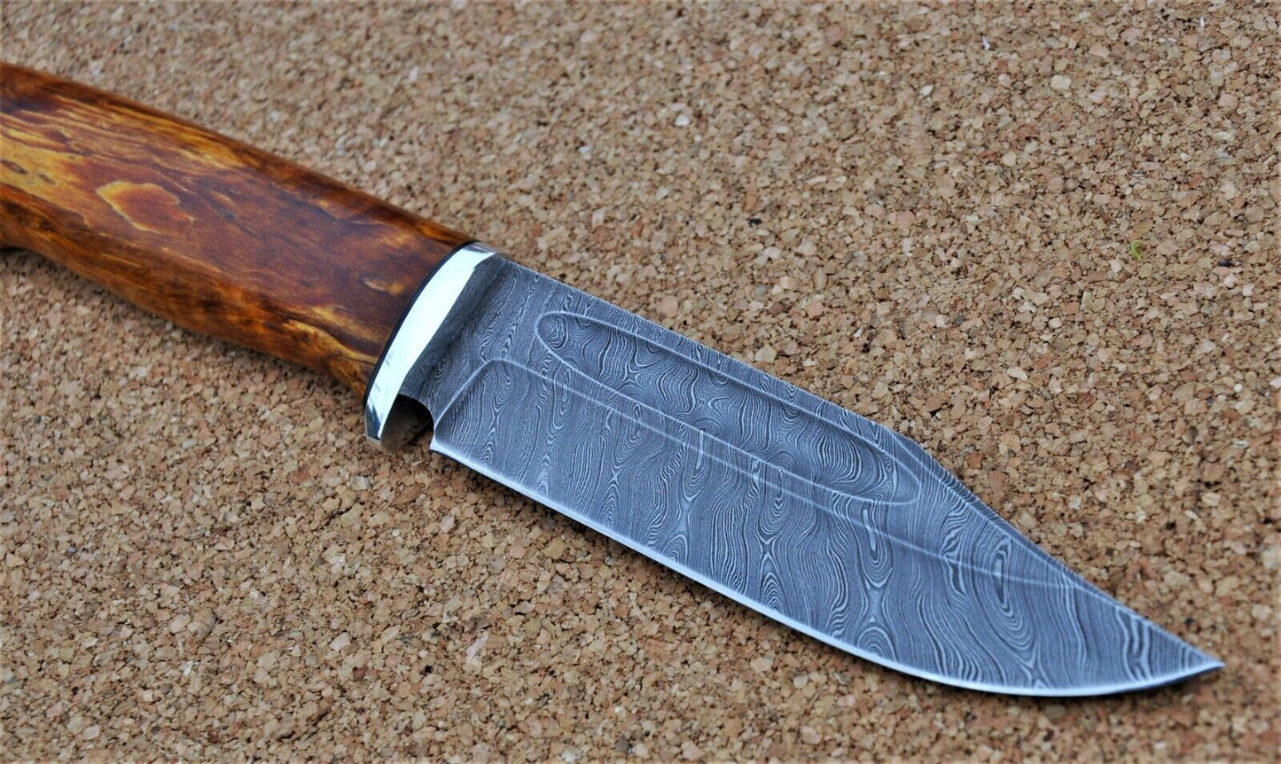 Damaszener Stahl Outdoor Damast Messer Nazarov Knives Handarbeit HRC62 Дельфин