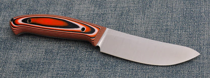 H12MF  Full Tang Outdoor JagdMesser  Yasniy Sokol Handarbeit HRC61   Лесник