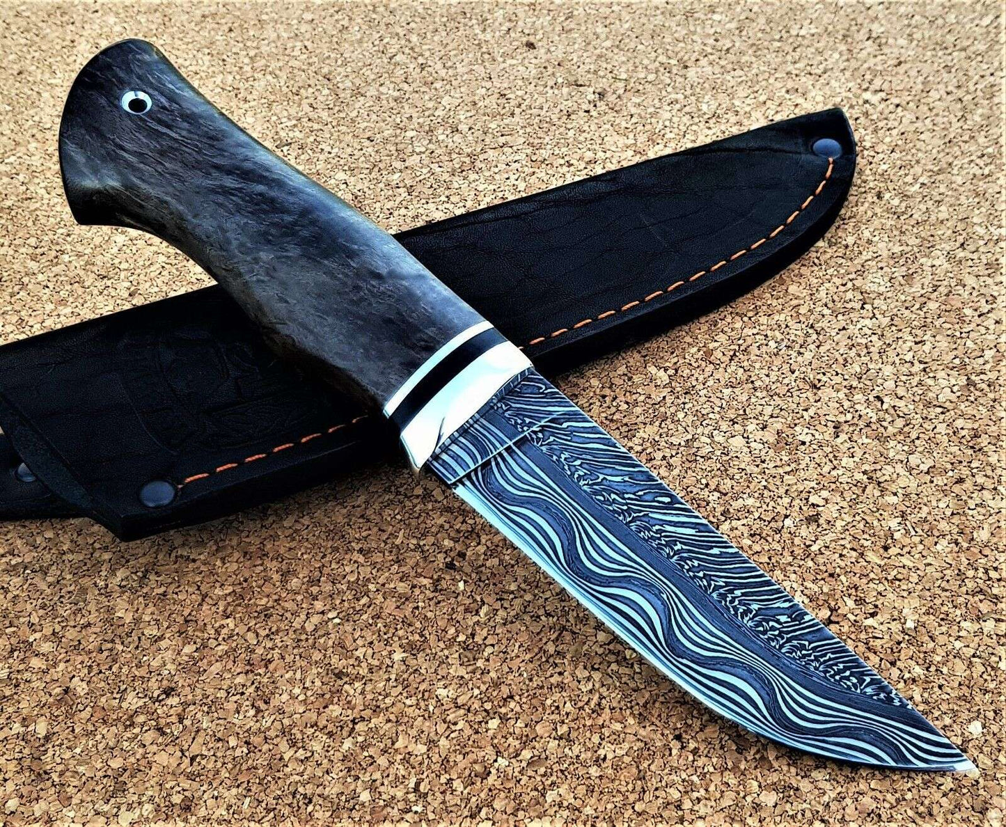 Mosaik Damaszener Stahl Outdoor Jagdmesser Nazarov Knives