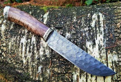 A.Marushin  Outdoormesser Damaszener Stahl Handarbeit