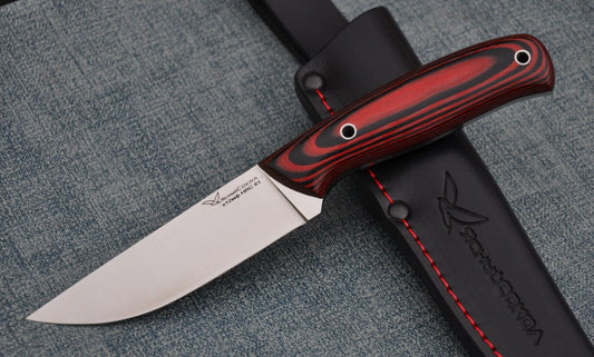 H12MF  Full Tang Outdoor Jagd Messer  Yasniy Sokol Handarbeit HRC 61   Сокол