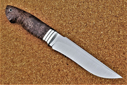 H12MF Stahl Outdoor Jagd Messer Yasniy Sokol Russland Handarbeit HRC 61 Коршун