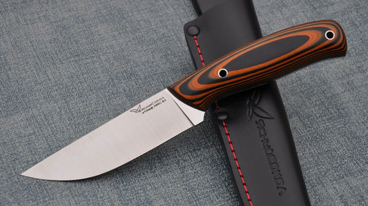 H12MF  Full Tang Outdoor Jagd Messer  Yasniy Sokol Handarbeit HRC 61 Сокол