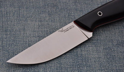 H12MF  Full Tang Outdoor JagdMesser  Yasniy Sokol Handarbeit HRC 61   Сокол