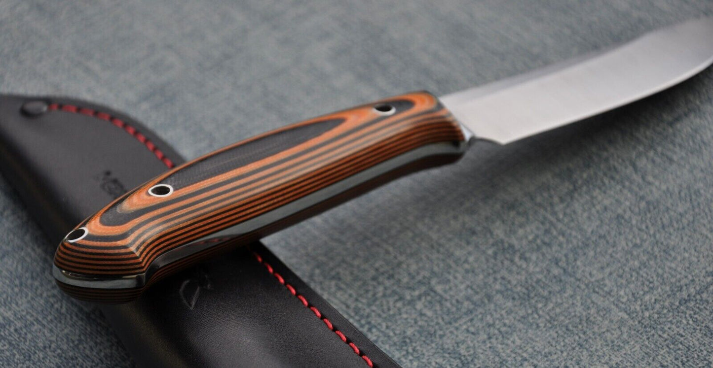 H12MF  Full Tang Outdoor Jagd Messer  Yasniy Sokol Handarbeit HRC61   Лесник