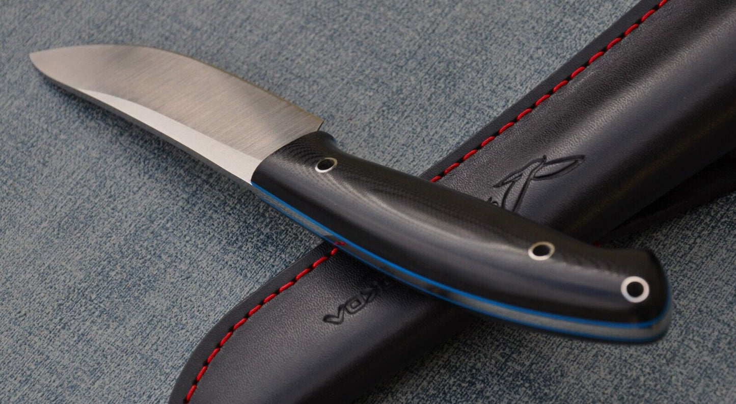 H12MF  Full Tang Outdoor Jagd Messer  Yasniy Sokol Handarbeit HRC 61  Лесник