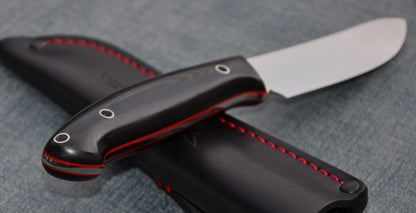 H12MF  Full Tang Outdoor Jagd Messer  Yasniy Sokol Handarbeit HRC 61 Лесник