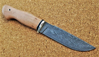 Mosaik Damast Stahl Outdoor Jagd  Messer Nazarov Knives  Handarbeit HRC62