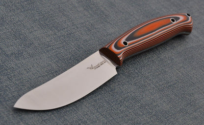 H12MF  Full Tang Outdoor JagdMesser  Yasniy Sokol Handarbeit HRC61   Лесник