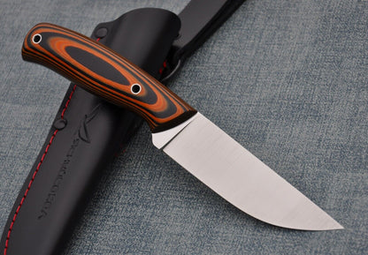 H12MF  Full Tang Outdoor Jagd Messer  Yasniy Sokol Handarbeit HRC 61 Сокол