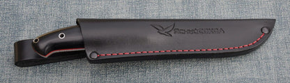 H12MF  Full Tang Outdoor Jagd Messer  Yasniy Sokol Handarbeit HRC 61 Лесник