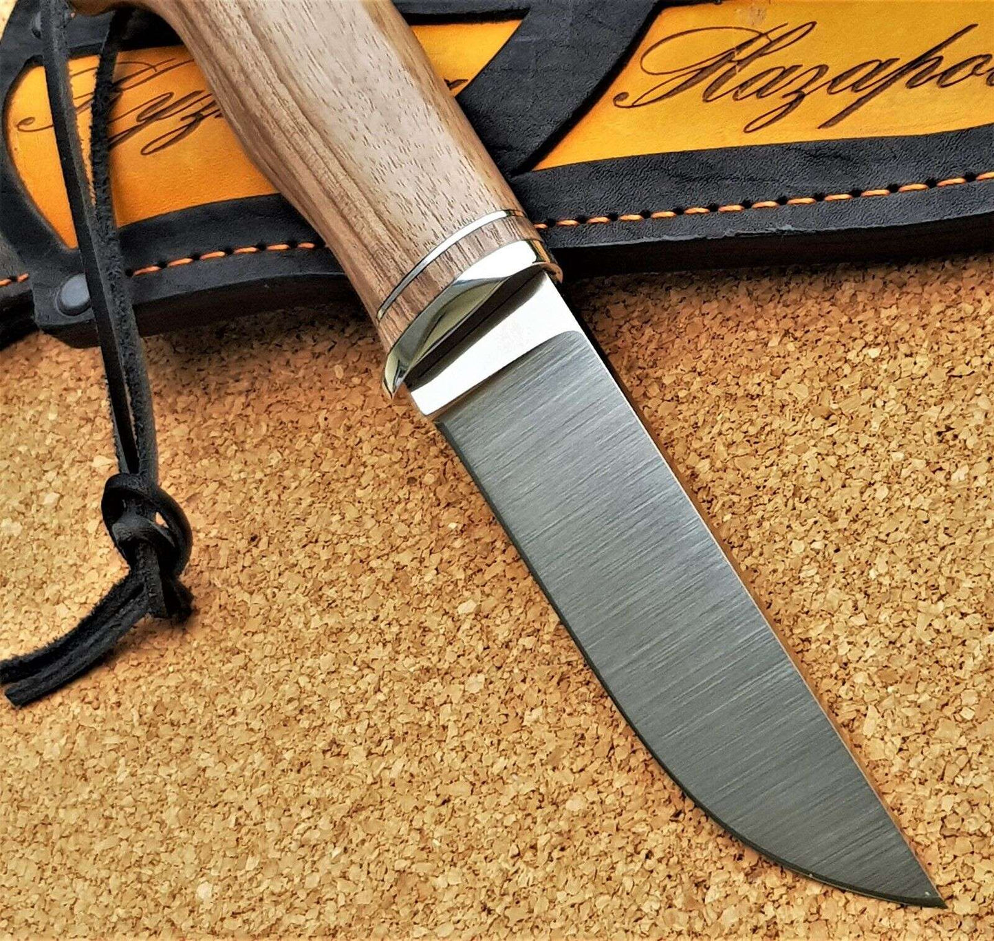 Elmax ROSTFREI Outdoor JagdMesser NazarovKnives Russland Handarbeit HRC62 Беркут