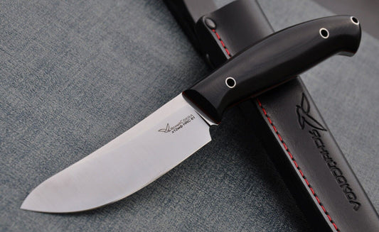 H12MF  Full Tang Outdoor Jagd Messer  Yasniy Sokol Handarbeit HRC 61 Лесник