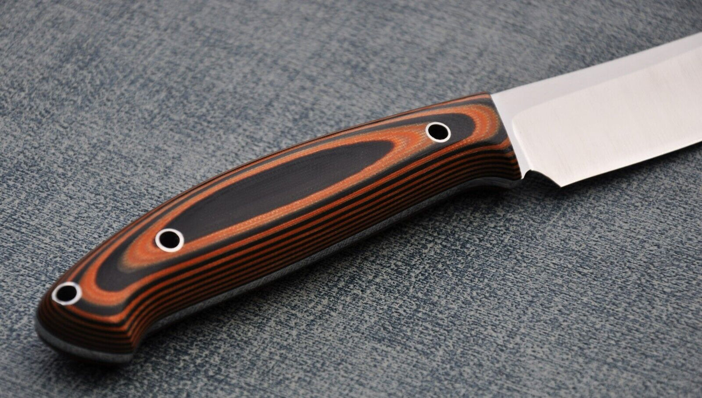 H12MF  Full Tang Outdoor Jagd Messer  Yasniy Sokol Handarbeit HRC61   Лесник
