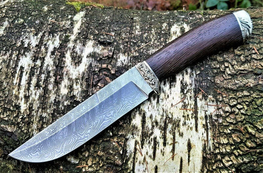 Damaszener Stahl Outdoormesser