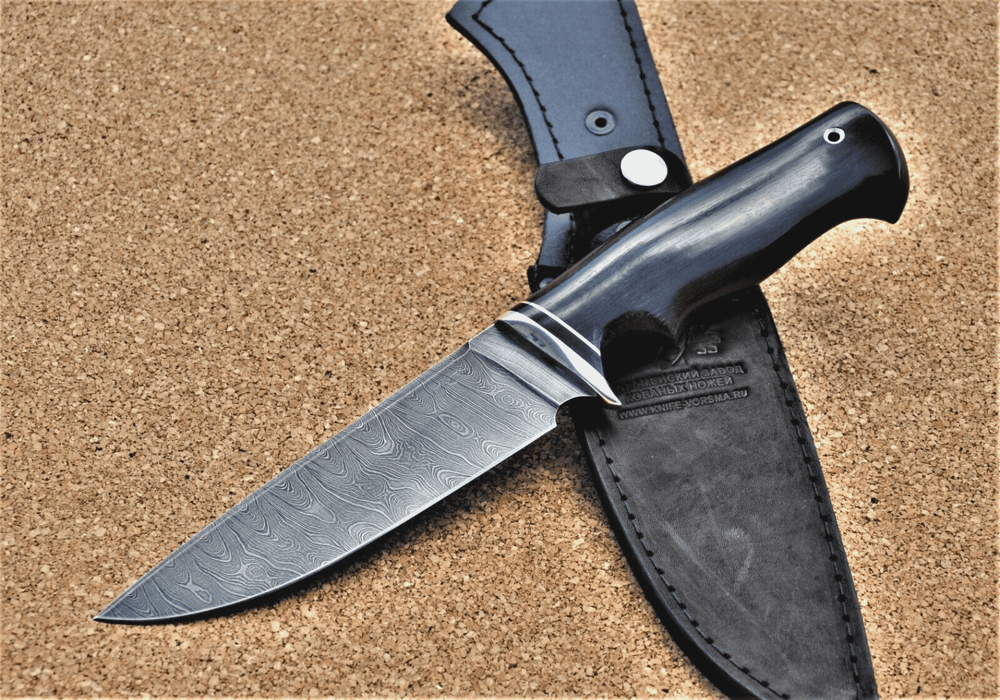 Damaszener Stahl Outdoor Jagd Messer Nazarov Knives Handarbeit HRC62 Аллигатор