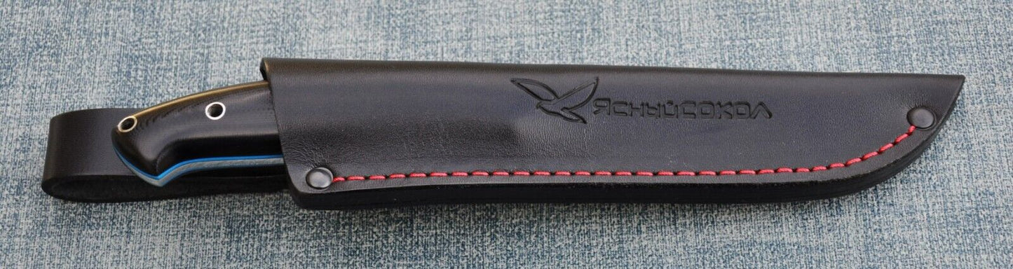 H12MF  Full Tang Outdoor Jagd Messer  Yasniy Sokol Handarbeit HRC 61  Лесник