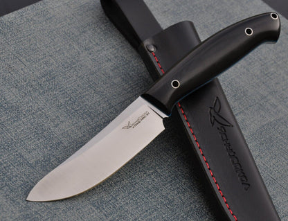 H12MF  Full Tang Outdoor Jagd Messer  Yasniy Sokol Handarbeit HRC 61  Лесник