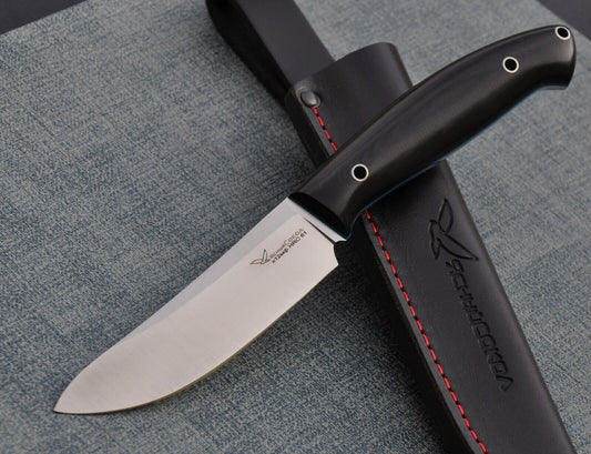 H12MF  Full Tang Outdoor Jagd Messer  Yasniy Sokol Handarbeit HRC 61  Лесник
