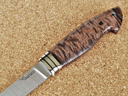 H12MF Stahl Outdoor Jagd Messer Yasniy Sokol Russland Handarbeit HRC 61 Соболь