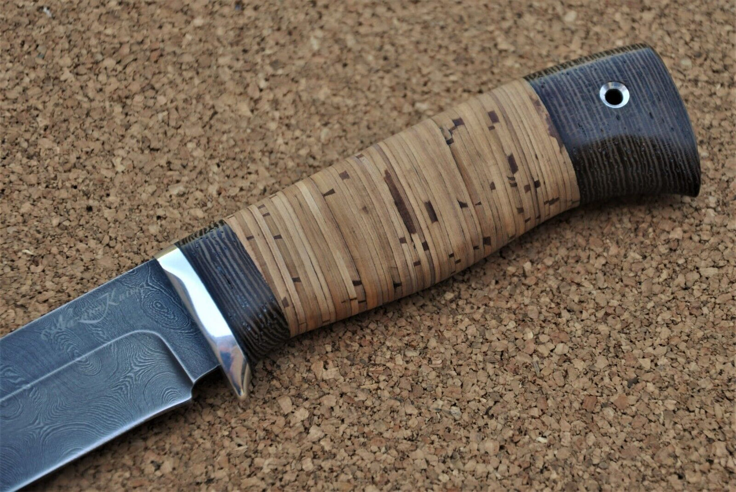 Damaszener Stahl Outdoor Jagdmesser Nazarov Knives