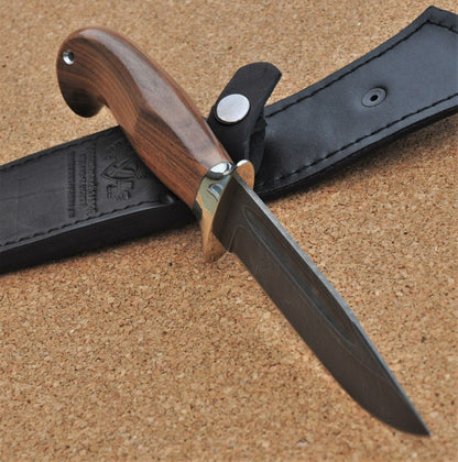 Damaszener Stahl Outdoor Jagdmesser Nazarov Knives