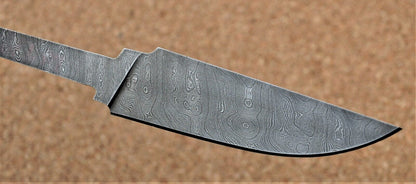 Exklusive Damast Klinge Rohling Messer Nazarov Knives HRC 62 Handarbeit Глухарь