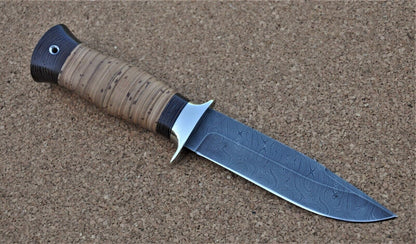 Damaszener Stahl Outdoor Jagdmesser Nazarov Knives