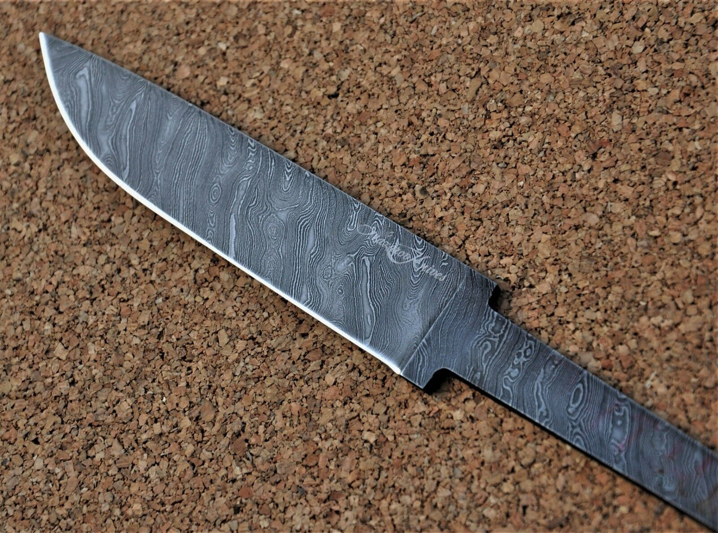 Exklusive Damast Klinge Rohling Messer Nazarov Knives HRC 62 Handarbeit Путник