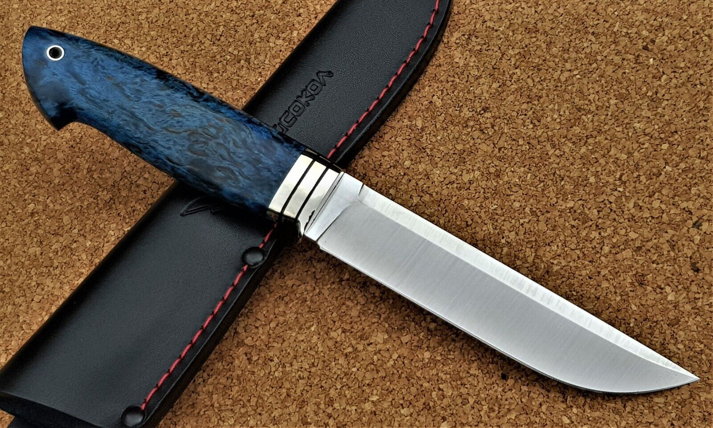 H12MF Stahl Outdoor Jagd Messer Yasniy Sokol Russland Handarbeit HRC 61 Ястреб
