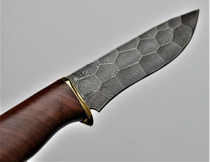 Nazarov Knives Damaszener  Stahl Outdoor Jagdmesser