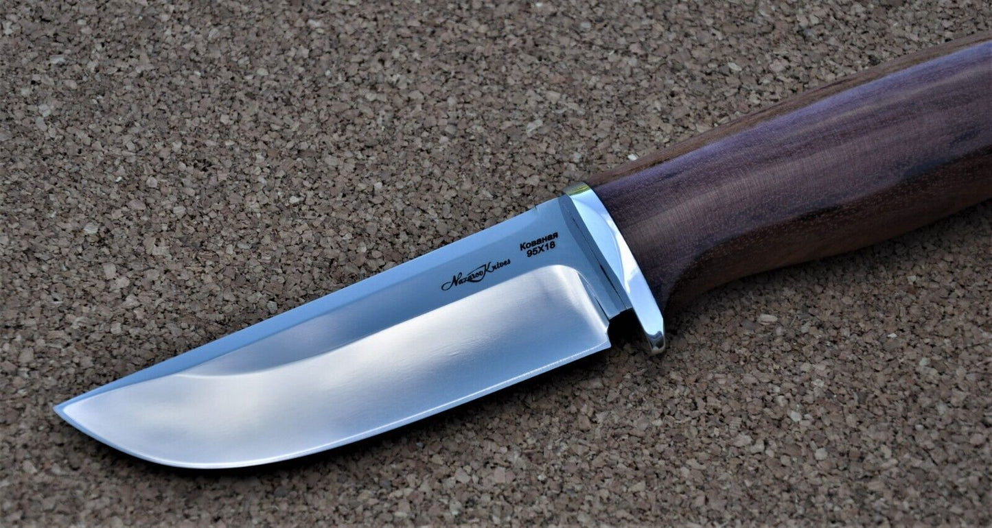 Outdoor Jagdmesser 95H18 Stahl Rostfrei Nazarov Knives Handarbeit