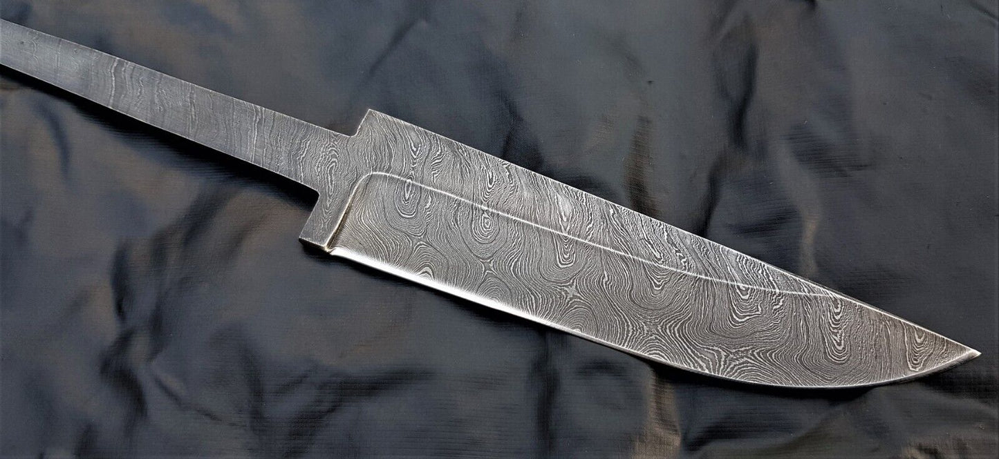 Exklusive Damast Klinge Rohling Messer Nazarov Knives HRC 62 Handarbeit Бизон