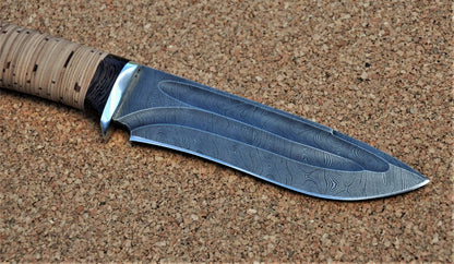 Damaszener Stahl Outdoor Jagd Messer Nazarov Knives Handarbeit HRC62 Амур