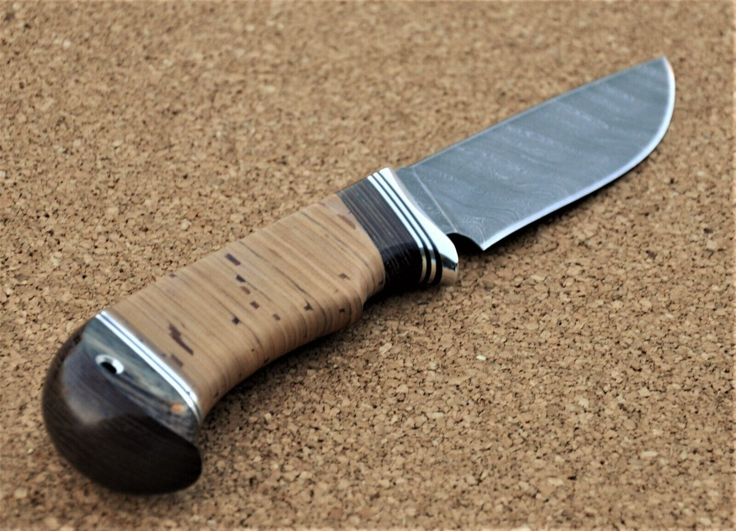 Damaszener Stahl Outdoor Jagdmesser Nazarov Knives