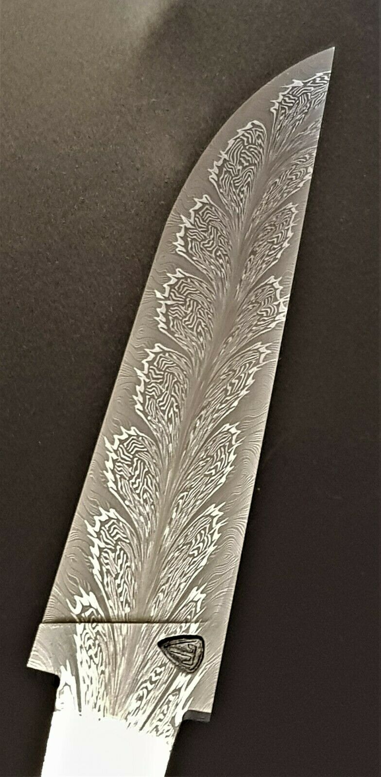 Exklusive Mosaikdamast Klinge  Damascus Steel Messer S.Tikhomirov