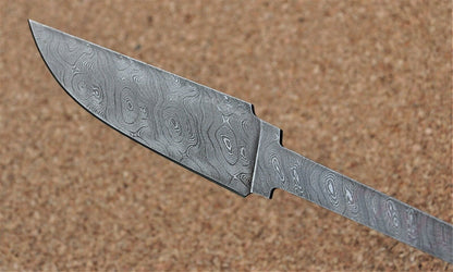 Exklusive Damast Klinge Rohling Messer Nazarov Knives HRC 62 Handarbeit Глухарь