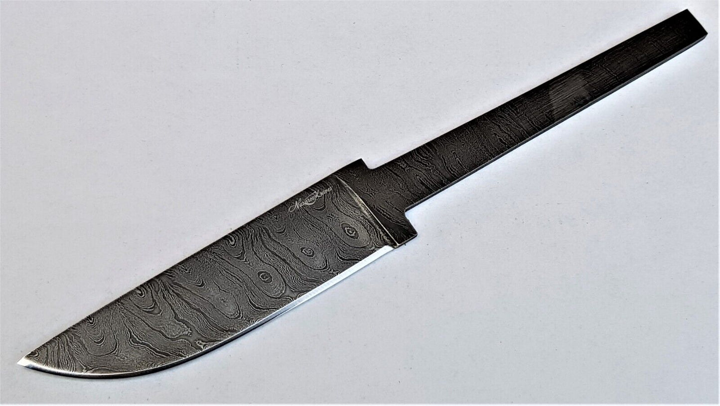 Exklusive Damast Klinge Rohling Messer Nazarov Knives HRC 62 Handarbeit Беркут-2