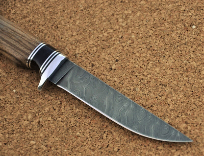 Damaszener Stahl Outdoor Jagdmesser Nazarov Knives