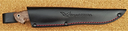 H12MF Stahl Outdoor Jagd Messer  Yasniy Sokol Russland Handarbeit HRC 61 Рысь